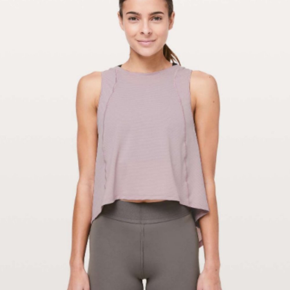 Lululemon To The Beat Tank *lululemon X SoulCycle Heathered Silky